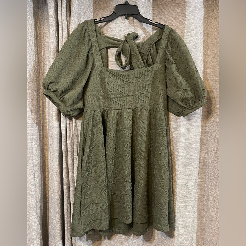 Free people tie back dress